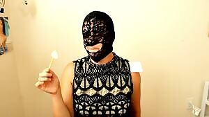 Sucking on a homemade cumsicle :)