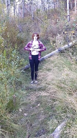 Big trees, changing leaves, look at me