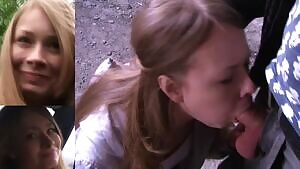 Young russian hooker gets facefucked