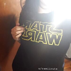 Do you think my boobs are with the force?🌌🔥