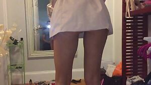 Does my raincoat count as upskirt?