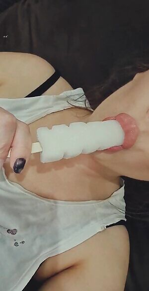 Made for sucking and slurping on dick.