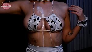 Teaser Cow ClemPie Makes Milk Three Times