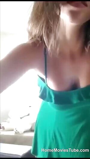 Wonderful Woman Making A Streptease Showing Ass And Breast