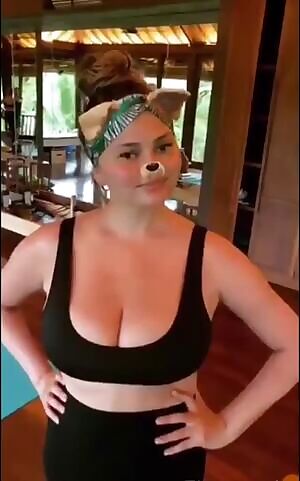 Chrissy Teigens tits are massive now! Those knockouts need to be creamed