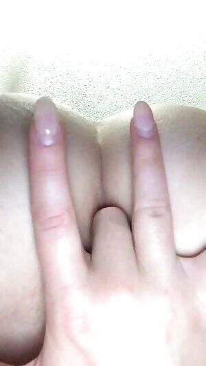 Just fingering my ass!