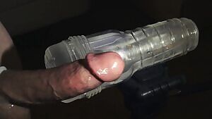 Relaxing at home draining myself dry