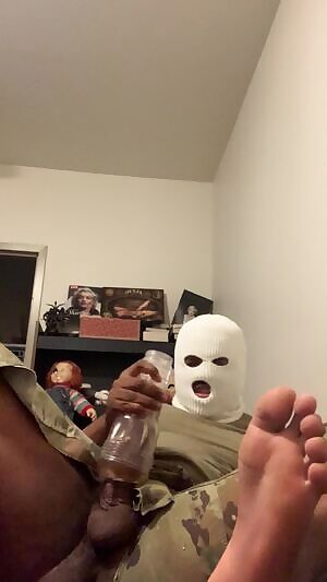 Just casually using my fleshlight