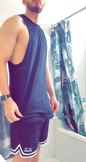 Gym done, ready for y next workout 💦