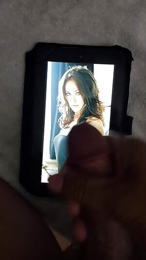 Shot my load to Olivia Wilde