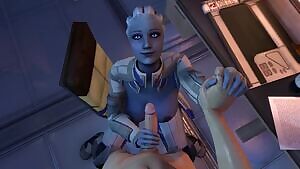Liara T'Soni Oral Sex
