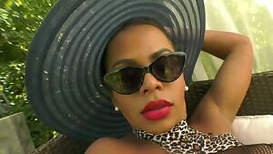 Lucky Slave Fucked By Black Tgirl Nefertiti