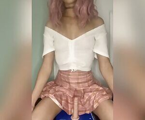 Wish I had a real one, this one can’t cum inside me:(