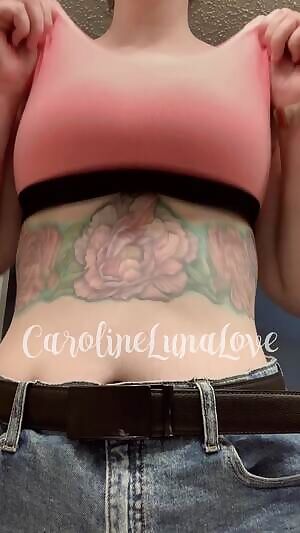 quick titty drop before work