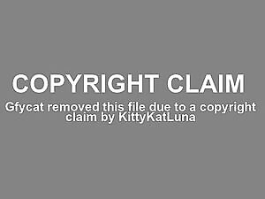 KittyKatLuna stuffing her pussy with her panties