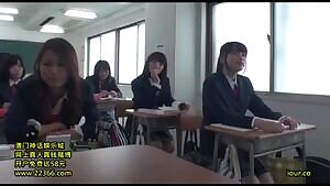 Teacher's student pet practices her oral exam