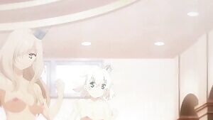 Uncensored bath scene from Azur Lane