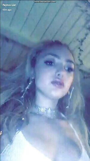 Currently stroking to this gif of Peyton List