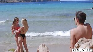 Stacy Cruz, Elena Vedem FMF Threesome