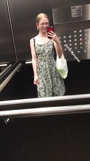 I never wear panties under my dresses 😉