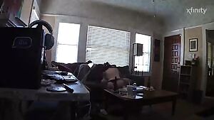 When hubby is away, handyman plays