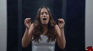 Sarah Armstrong taking a 