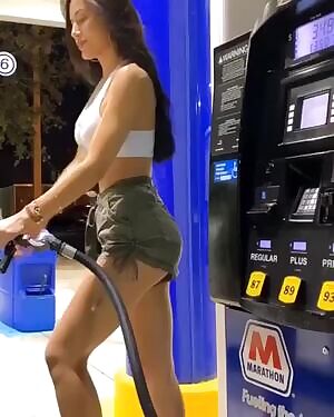 Pumping gas